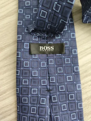 Corbata Hugo Boss Azul