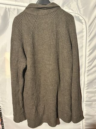 Cardigan uomo Lacoste marrone taglia L