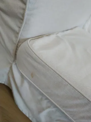 Sofá EKTORP  IKEA beige tela