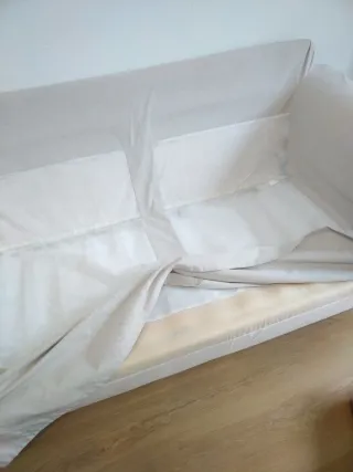 Sofá EKTORP  IKEA beige tela