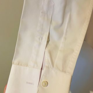 ZARA Camisa blanca de traje/blazer/americana