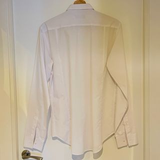 ZARA Camisa blanca de traje/blazer/americana