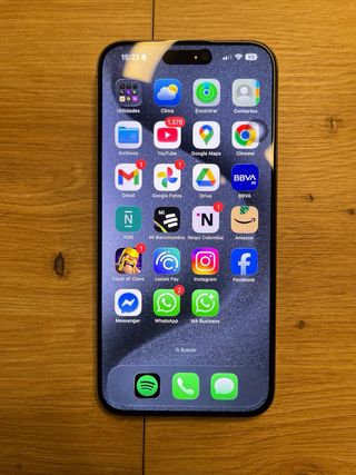 iPhone 15 Pro Max 256GB Gris/Plata