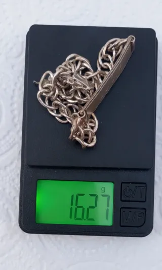 Pulsera esclava vintage plata