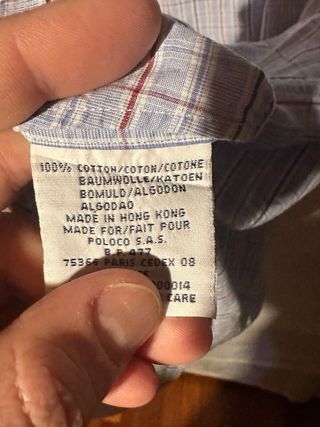 Camicia Polo Ralph Lauren a quadri uomo XXL