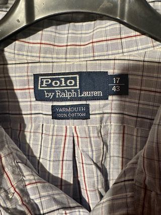 Camicia Polo Ralph Lauren a quadri uomo XXL