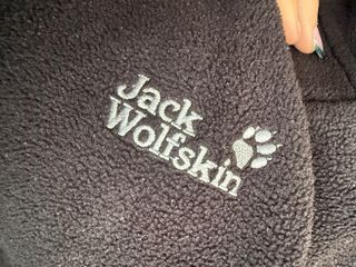 Forro polar Jack Wolfskin negro