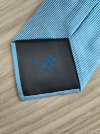 Corbata Lanvin Azul