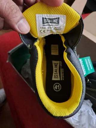 Botas de Seguridad ISSALINE Talla 41 a Estrenar