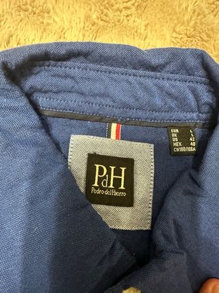 Camisa Pedro del Hierro Azul