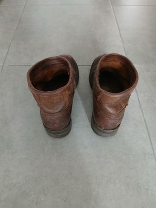 Botas camperas marrones hombre 41