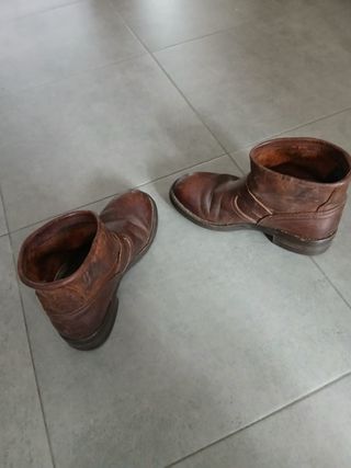 Botas camperas marrones hombre 41