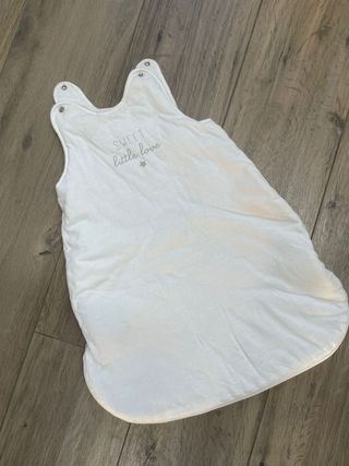 Saco bebé Kiabi 0-6 meses blanco