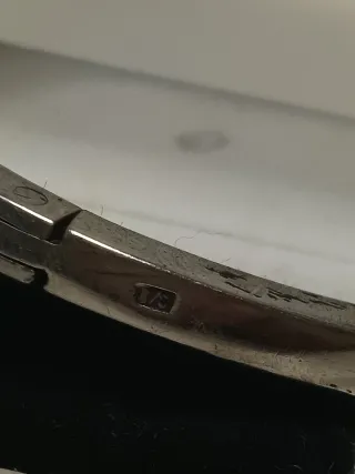 Pulsera Plata Ley con Detalles