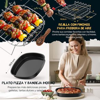 Accesorios para freidora de aire 5,5L a 6,5L