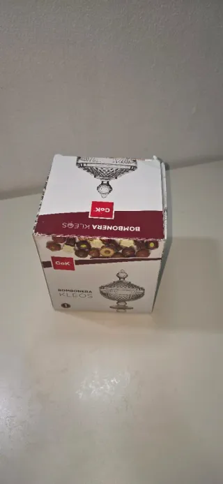 Porta caramelle in vetro