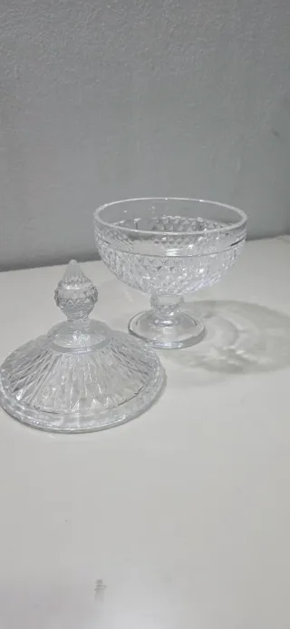 Porta caramelle in vetro