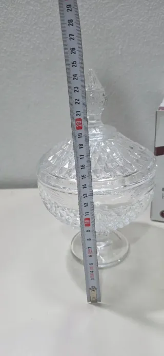 Porta caramelle in vetro