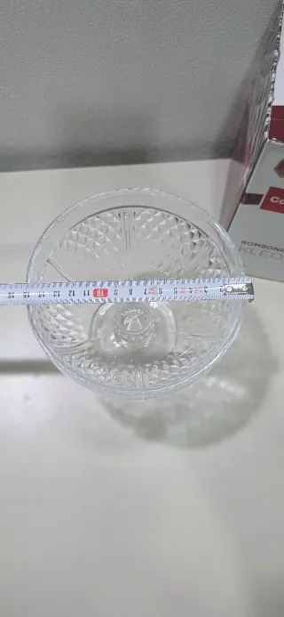 Porta caramelle in vetro