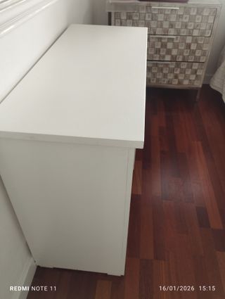 Mesa estudio madera maciza 1m