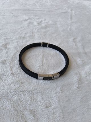 Bracciale Breil Acciaio Gomma | Pulsera Hombre
