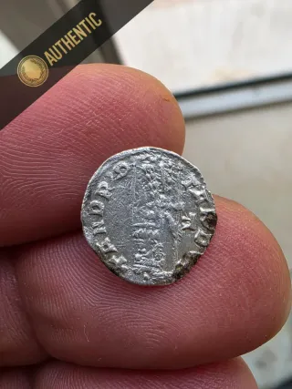 Soldino Argento Venezia Andrea Contarini 1368-1382