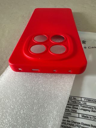 Funda Xiaomi Redmi Note 14 Pro Plus Roja