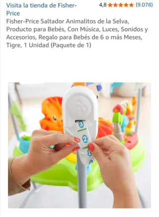 Saltador Fisher-Price Animalitos Selva