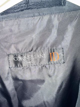 Giaccone Corneliani ID Uomo Tg 50 Nero Lungo