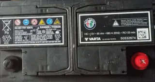 Batería Coche Varta 80Ah 680A
