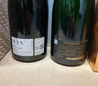 2 Bottiglie Magnum Vuote Trento DOC Brut