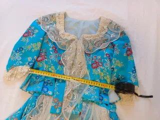 Traje de Fallera Niña Azul