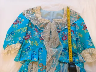 Traje de Fallera Niña Azul