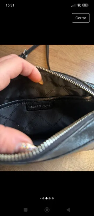 Bandolera Michael Kors Negra