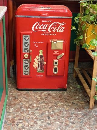 Nevera Coca-Cola Vintage Decorativa