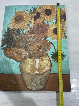 Quadro Girasoli stile Van Gogh