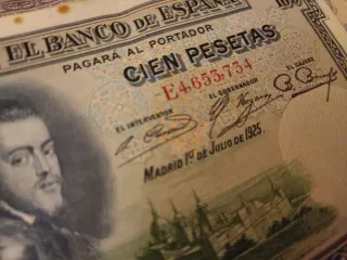 Billete 100 Pesetas 1925 Felipe II