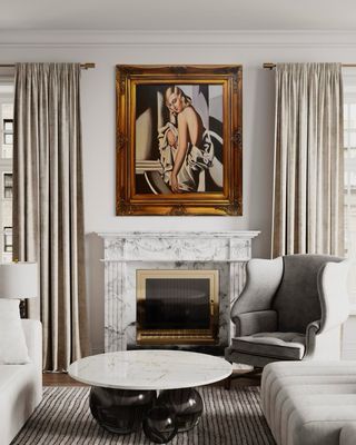 Quadro donna Tama De Lempicka