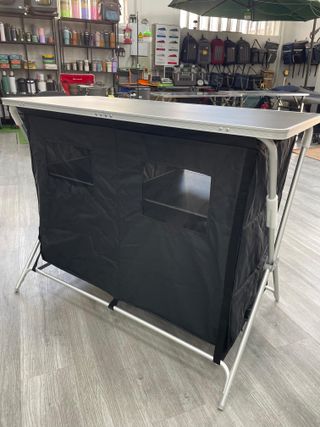 Mueble Cocina Camping Plegable Doble Armario