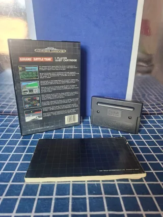 MEGADRIVE ORIGINAL M-1 BATTLETANK ABRAMS COMPLETO