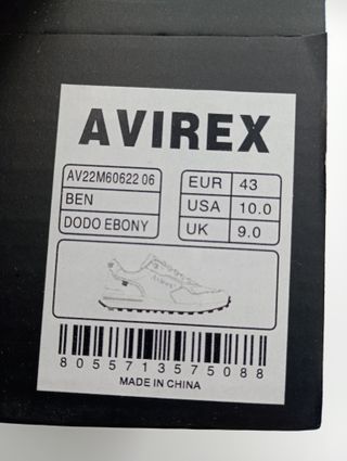 Scarpe Avirex camoscio marroni Tg 43