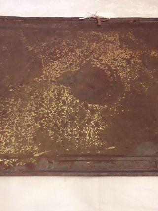 Antigua chapa litografiada chocolates Or