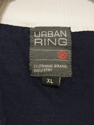 Cardigan Urban Ring Uomo Vintage Blu/Bianco
