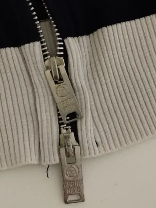 Cardigan Urban Ring Uomo Vintage Blu/Bianco