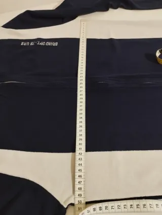 Cardigan Urban Ring Uomo Vintage Blu/Bianco