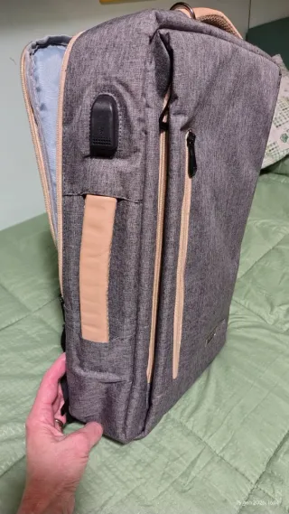Zaino LIFEGEAR porta laptop grigio
