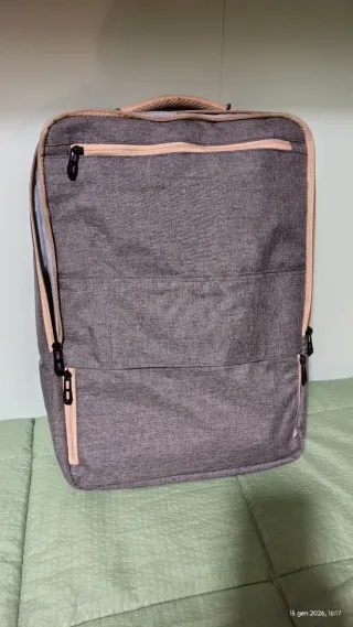 Zaino LIFEGEAR porta laptop grigio