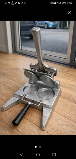 2 Máquinas para hacer hamburguesas