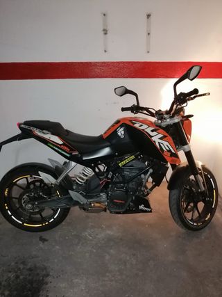 KTM DUKE 125 2014