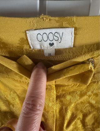 Traje chaqueta jacquard amarillo